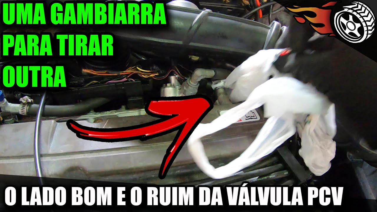 Válvula PCV e Blow-by do Motor - Uma Gambiarra para tirar outra - Milan Dark