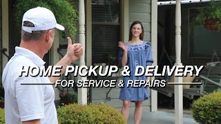 McCombs Ford West Service Pick-up and Delivery How it Works
