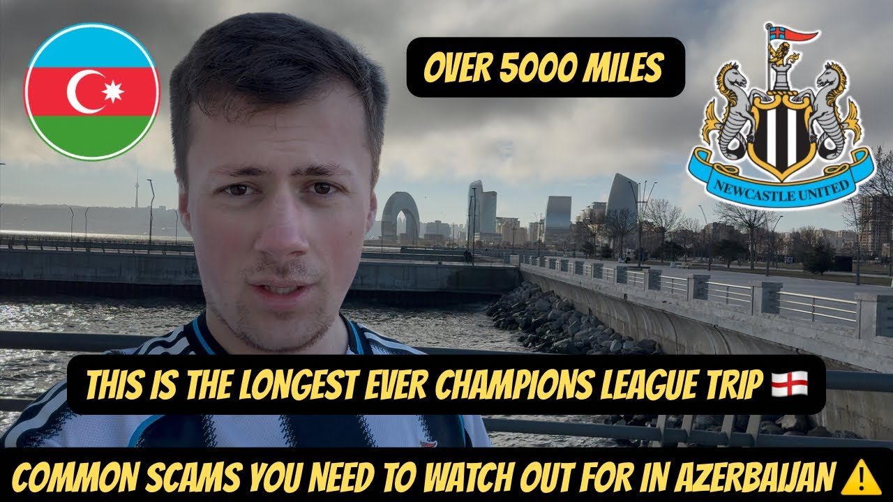 I TRAVELED OVER 5000 MILES FOR THE LONGEST CHAMPIONS LEAGUE TRIP EVER FOR NEWCASTLE UNITED !!!!