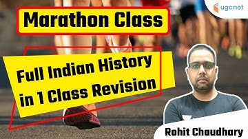 NTA UGC NET 2021 | History Live Marathon by Rohit Chaudhary | Full Indian History Revision