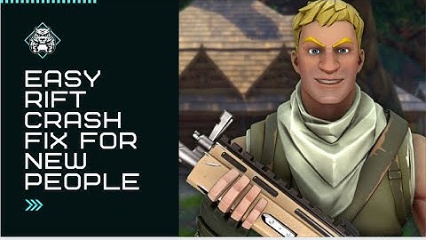 CRASHING FIX In The Rift Server! (PC ONLY) STEP TO STEP GUIDE IN DESCRIPTION