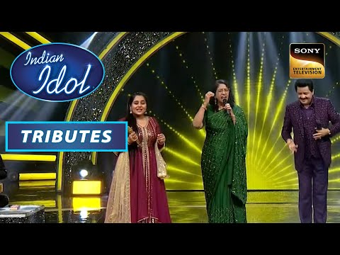 ‘Tu Cheez Badi Hai Mast Mast’ गाने पर Kavita और Udit Ji ने बांधा समा | Indian Idol S13 | Tributes