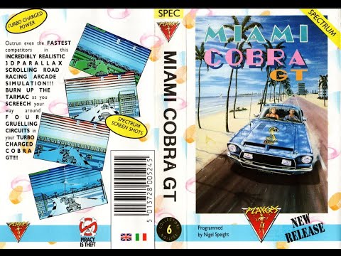 Speccy Racing Series 11: Miami Cobra GT (ZX Spectrum 48k/128k 1991