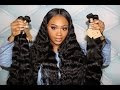 Ali Grace Review Series: Unboxing Brazilian Loose Wave and Body Wave