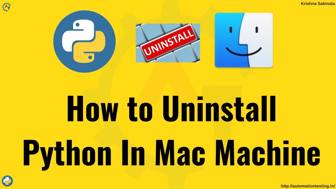 Uninstall Python 2.7 From Mac
