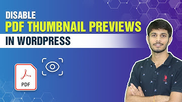 How To Disable PDF Thumbnail Previews In WordPress | Disable PDF Wordpress