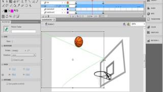 48. Adobe Flash - Creating Keyframes in the Motion Editor