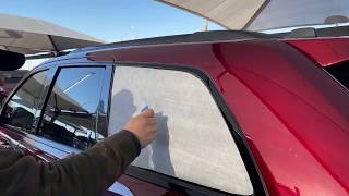 Jeep Grand Cherokee American flag decal install 2012 and UP