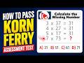How to Pass the KORN FERRY HIRING ASSESSMENT