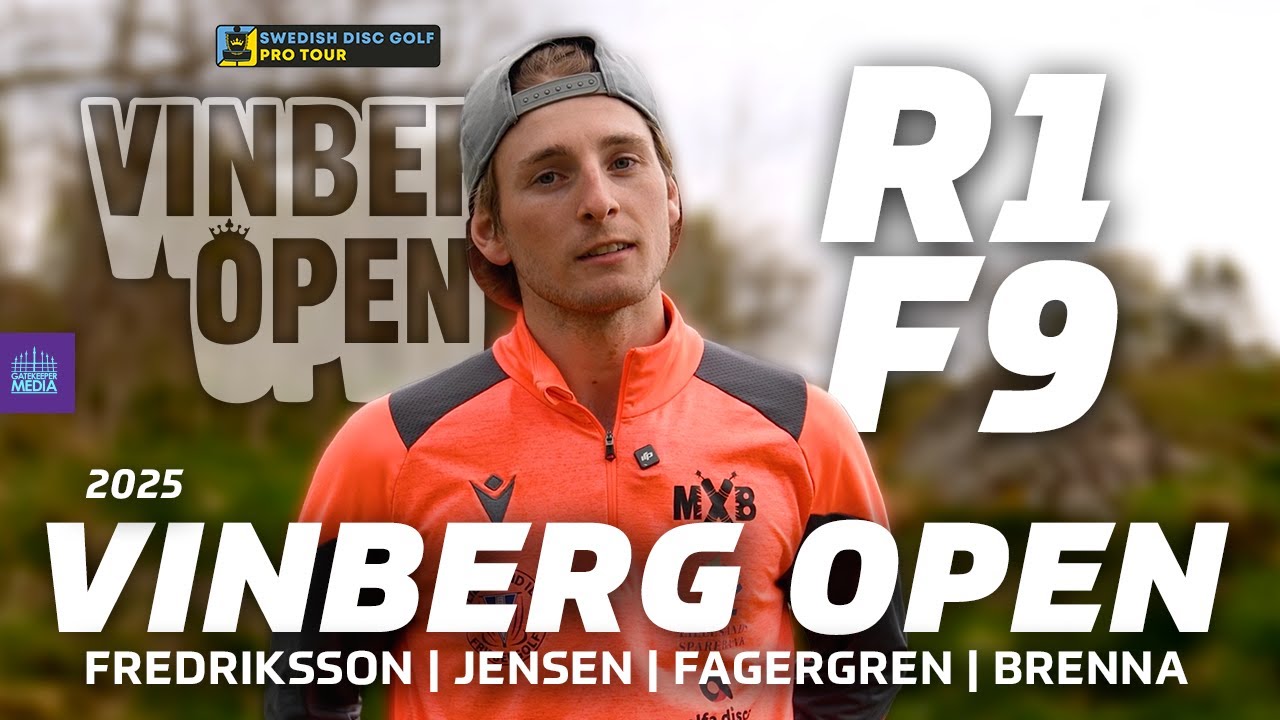 SDGPT #1 – 2025 Vinberg Open | R1F9 | Fredriksson, Jensen, Fagergren, Brenna | MPO