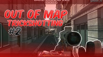 OUT OF MAP TRICKSHOTTING! (Sick Shot) - Drippy