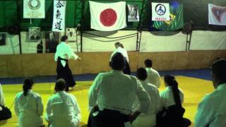 Barbara Britton Sensei. Katamenuchi Maki Otoshi