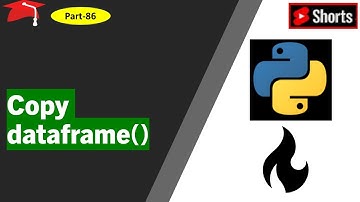 Python (Pandas): Copy Dataframe  #shorts