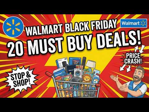 20 MUST BUY Black Friday Deals At Walmart Before They Sell Out 