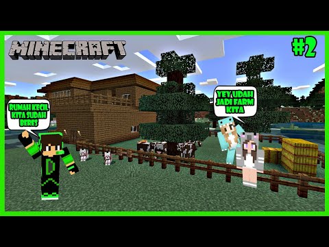 Akhirnya Selesai Membangun Rumah & Farm Di Minecraft Survival Indonesia