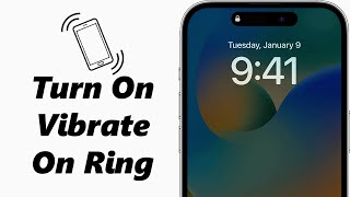 How To Enable (Turn ON) Vibrate On Ring On iPhone screenshot 1