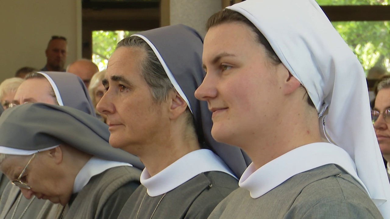 SBTV - DNEVNIK - PRVI REDOVNIČKI ZAVJETI SESTRE MARIJE PIJE JURIĆ, URŠULINKE - 16.08.2019.