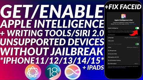 Enable Apple Intelligence on unsupported devices iOS 18 | No Jailbreak | Nugget iOS 18 | Siri 2.0