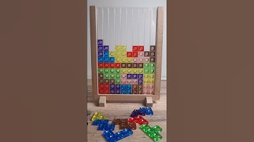 THE FUN OF PLAYING TETRIS BLOCK (ASMR)