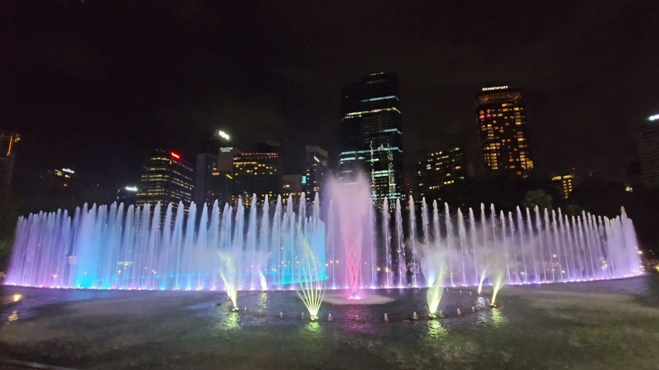 Symphony Lake Water Show KLCC