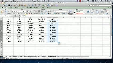 How to Round When Multiplying in Excel : Excel Calculations