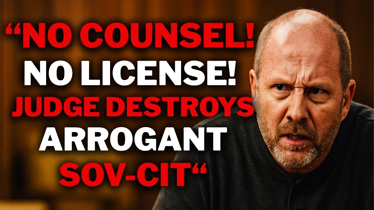 Unhinged Sovereign Citizen SCREAMS About Federal Filings… Until The Judge SILENCES Him