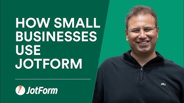 How small businesses use Jotform - with Aytekin Tank