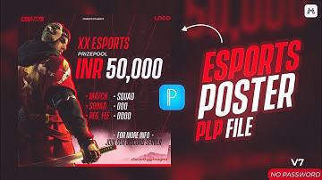 Esports Poster PLP File V7 || Free To Use Pixellab PLP || @magno.visuals