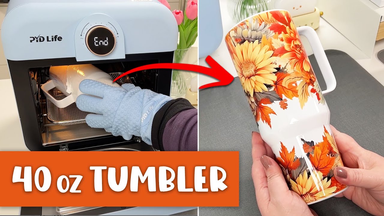 How To Sublimate A Tumbler With A Mug Press