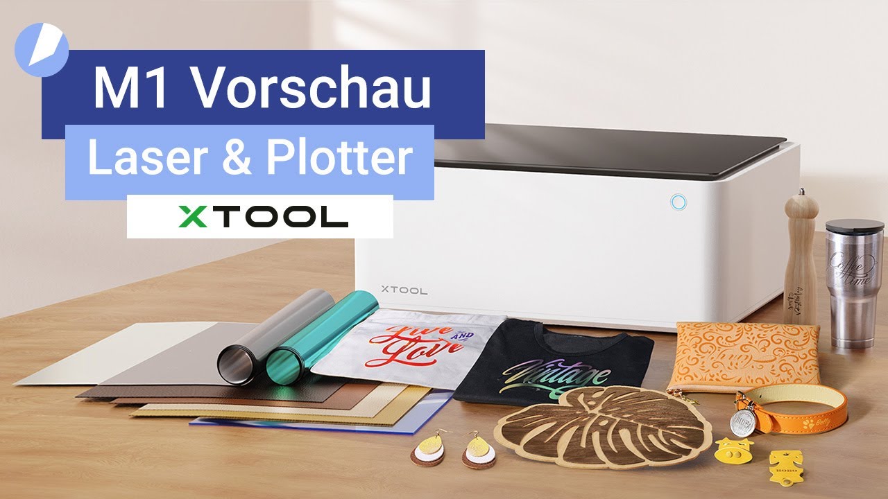 xTool M1 Laser – Laser & Plotter | Vorschau - YouTube