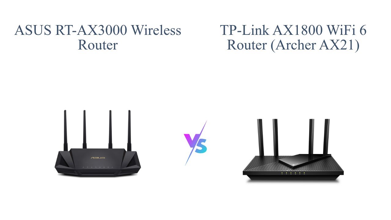 ASUS RT-AX3000 vs TP-Link AX1800 WiFi 6 Router 🚀 | Next Gen WiFi ...