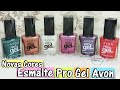 NOVAS CORES ESMALTE PRO GEL DA AVON | LAIANE LIRA