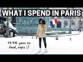 How much I spend in a typical week living in Paris (aka on food LOL)