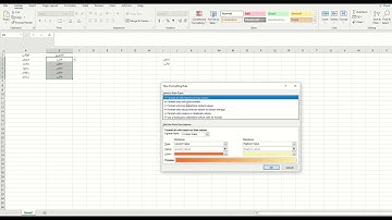 طريقة عمل قائمة خيارات في الاكسل + تلوين قائمة الخيارات