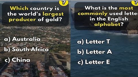 99% Fail This General Knowledge Quiz! Can You Pass? 🤔