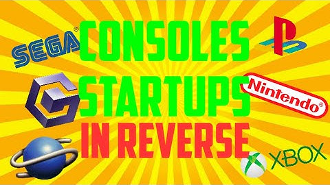 Consoles Startups in reverse