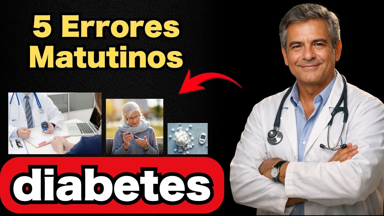 Glucosa Alta en Ayunas: 5 Errores que la Mantienen Elevada Cada Mañana