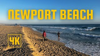 4K Virtual Walks - Newport Beach Walking Tour along the Banning Channel Bikeway & Santa Ana River