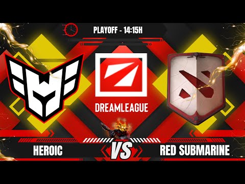 [BR] HEROIC (4NALOG/KJ/BRASIL) X RED SUBMARINE  - DREAMLEAGUE - CLOSED QUALIFIER - @JAPALOKY @VINI