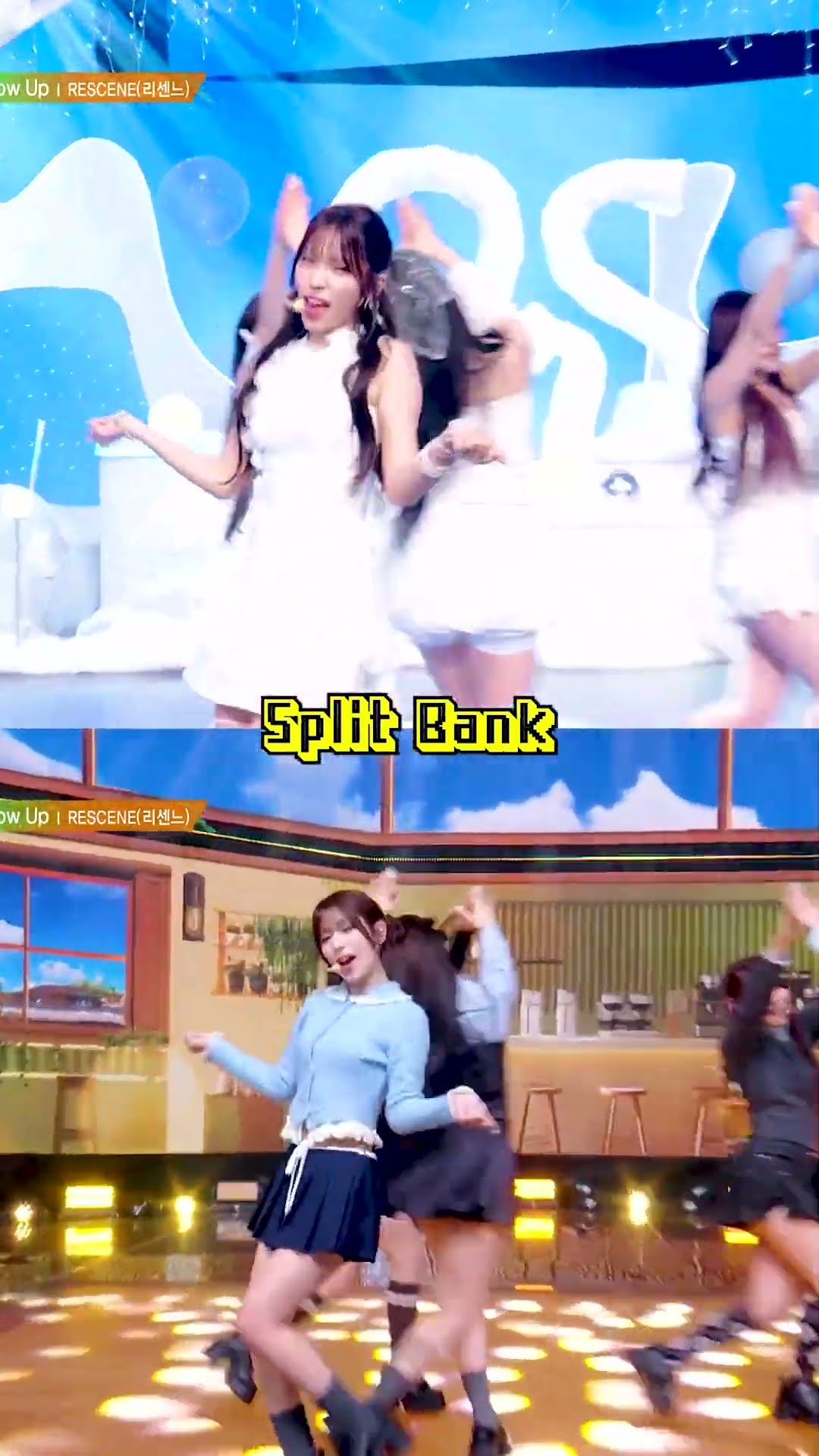 RESCENE - Glow Up #SplitScreen #SplitBank #MusicBank #Shorts | KBS WORLD TV