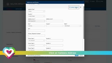 TSP Address Validation