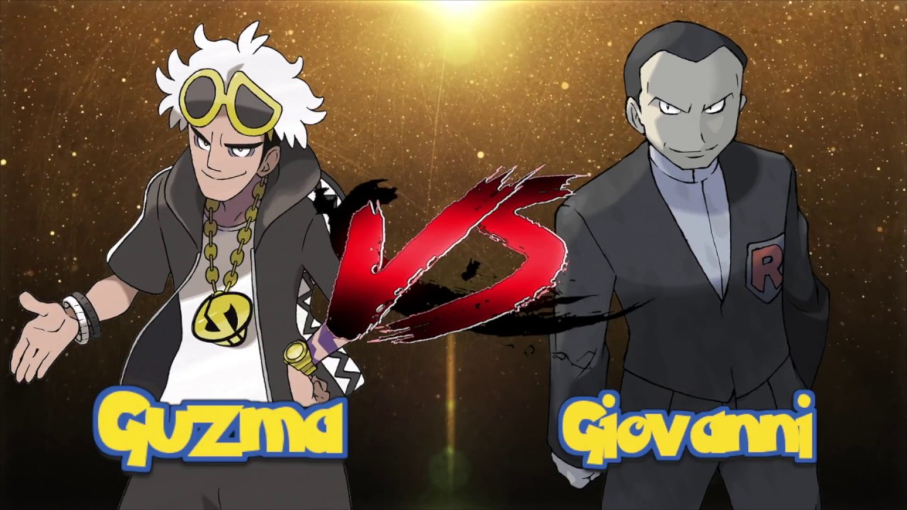 PokeRap Battle: Guzma VS Giovanni (AUDIO)