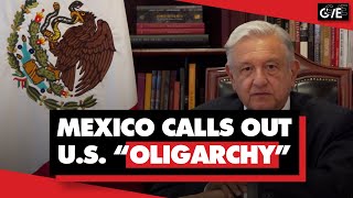 Mexico’s AMLO calls out US ‘oligarchy’ at Biden’s ‘democracy’ summit