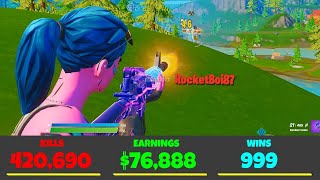 I EXPOSED **EARNINGS** from Fortnite Players (earnings check)