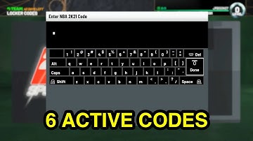 ALL 6 ACTIVE LOCKER CODES IN NBA 2K21 MY TEAM | ACTIVE LOCKER CODES