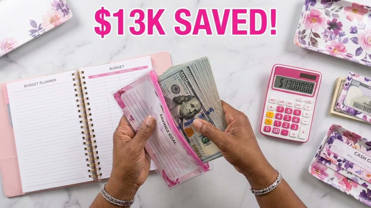 SAVING $13K IN 2026 | Cash Stuffing Journey Starts Now
