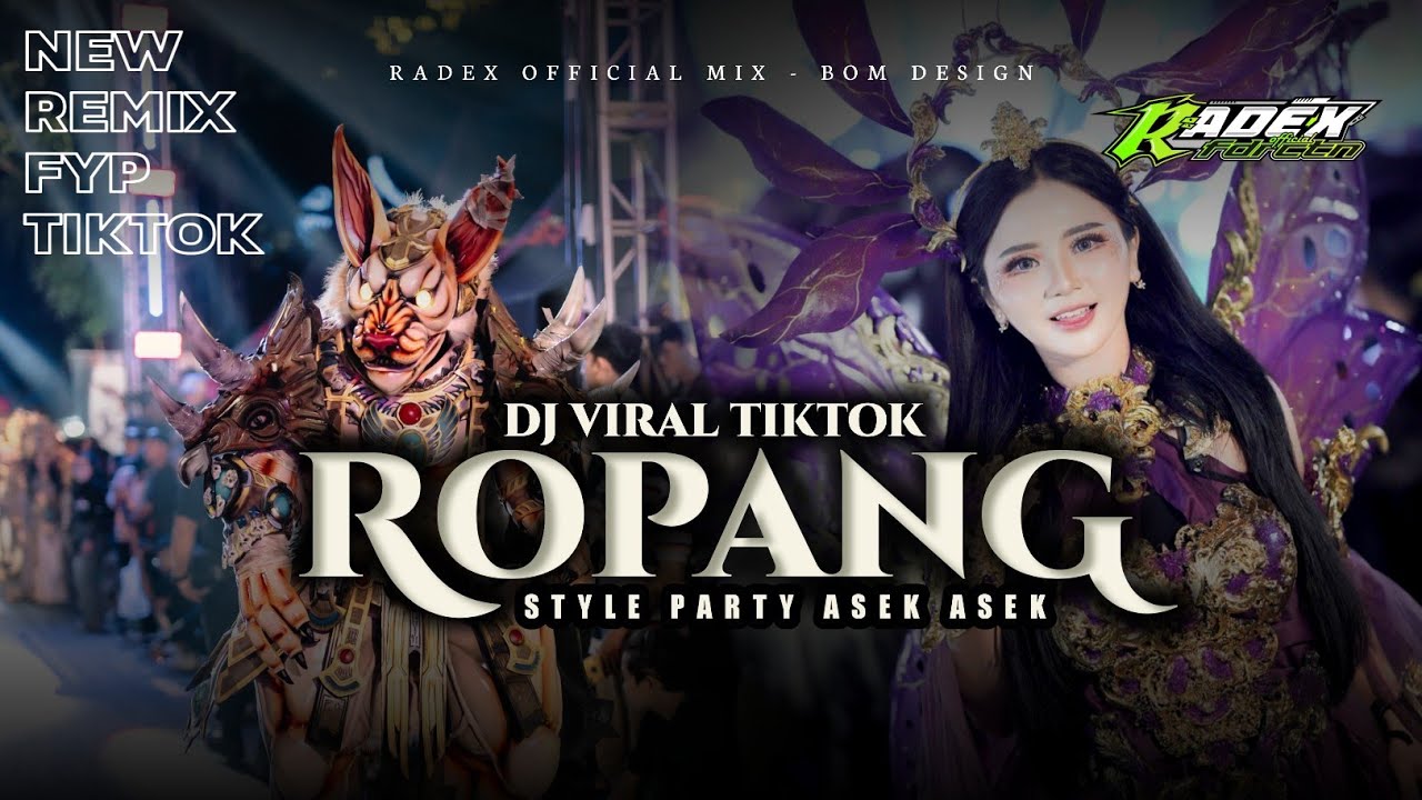 DJ ROPANG VIRAL TIKTOK - STYLE JEDAK JEDUG MENGKANE • RADEX FDRCTN MIx