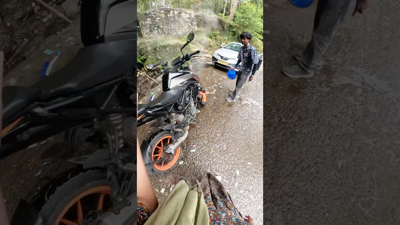 Yumiko 390🥺Full smoke😱 #nithishrider #nrf #travelvlog