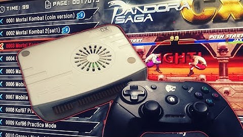 PANDORA BOX SAGA CX 2800 JAMMA ARCADE CABINET CGA VGA HDMI GAMELIST