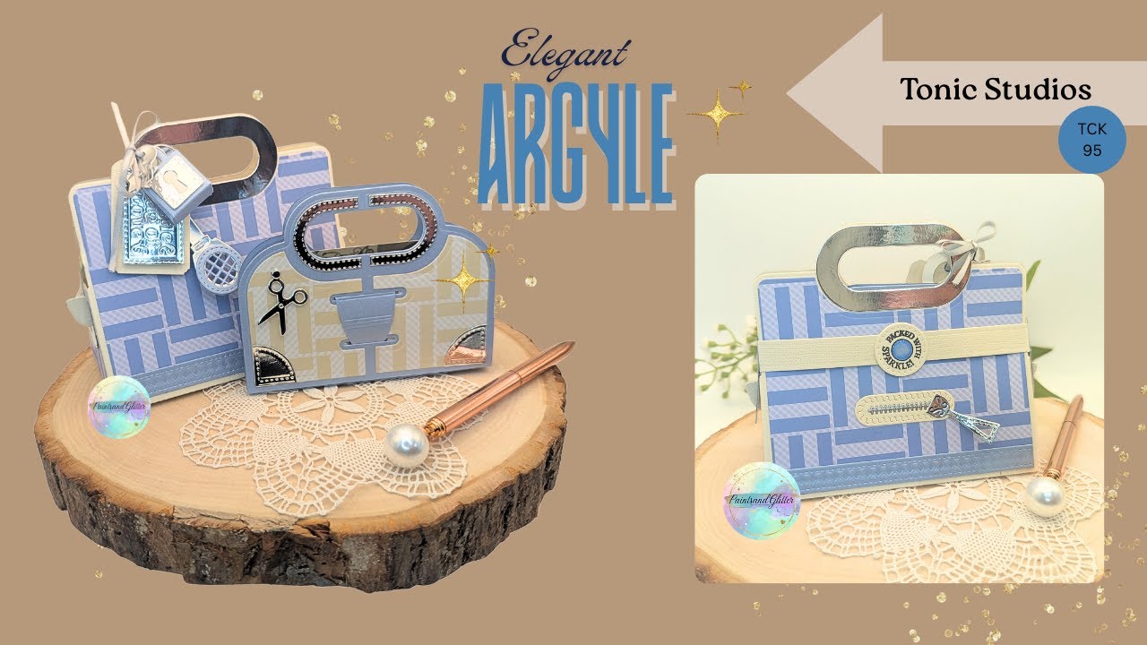 Tonic Studios Craft Kit 95 Elegant Argyle